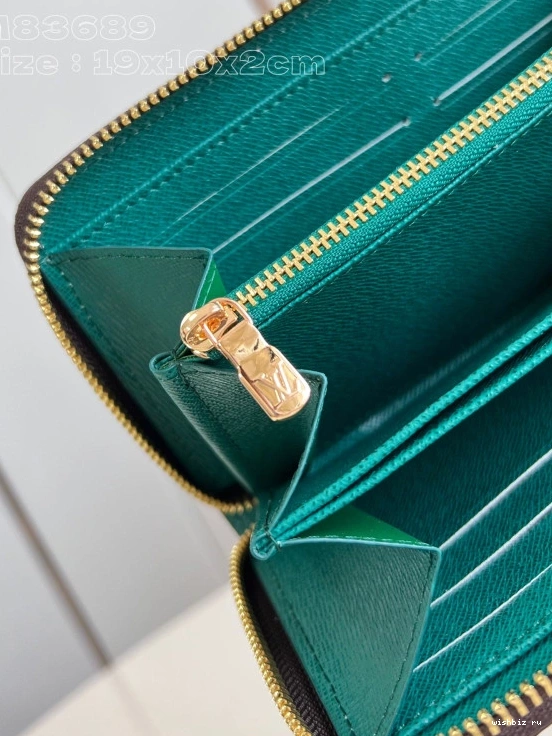 WIS ZIPPY VUITTON cm LOUIS WALLET-10*20*2 1106